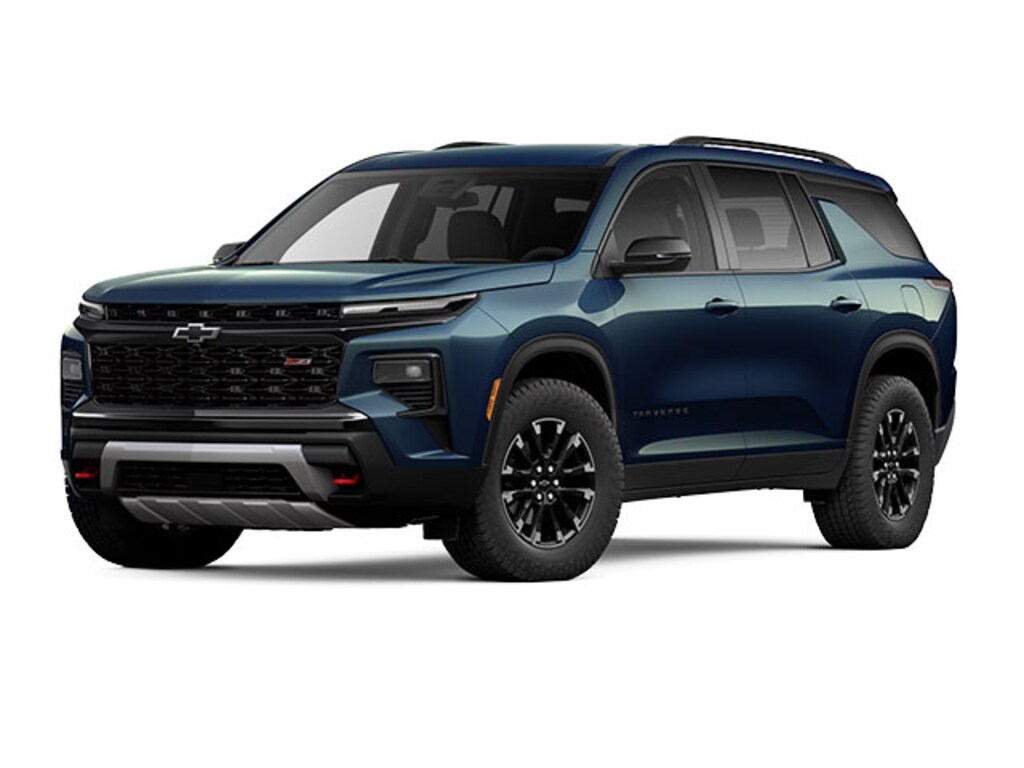 New 2025 Chevrolet Traverse SUV Z71 Lakeshore Blue For Sale Medford